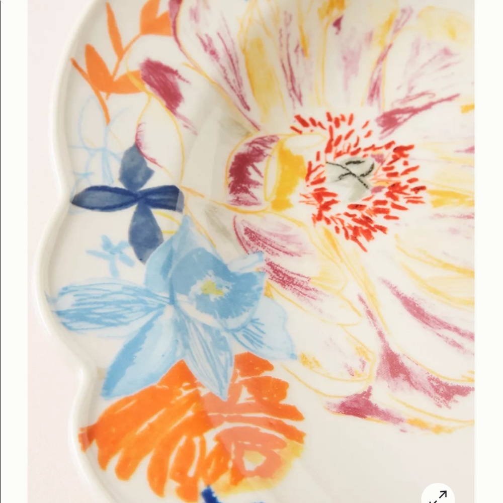 Anthropologie-Alicia Galer Galia Salad,DinnerPlate - Picture 3 of 5